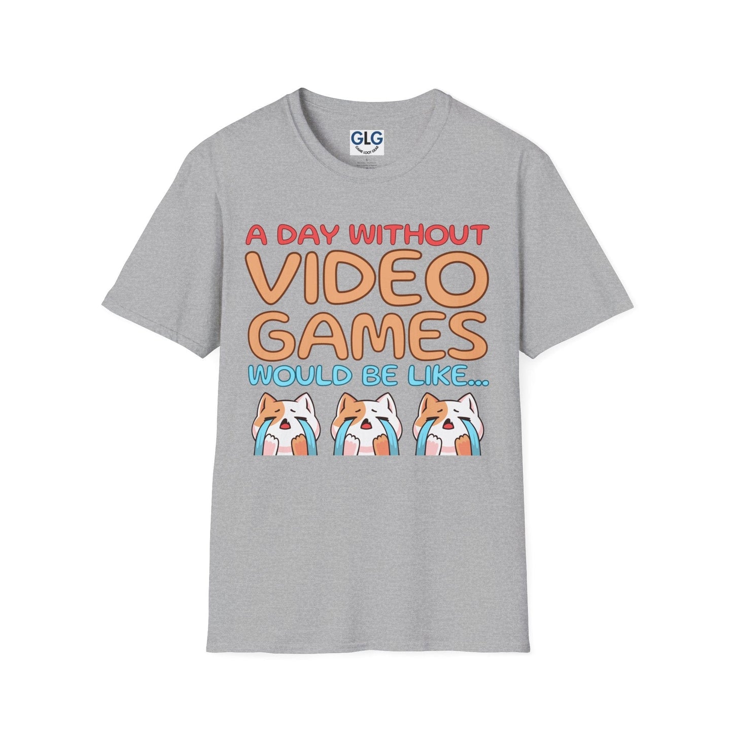 A day without video games would be like... T-shirt