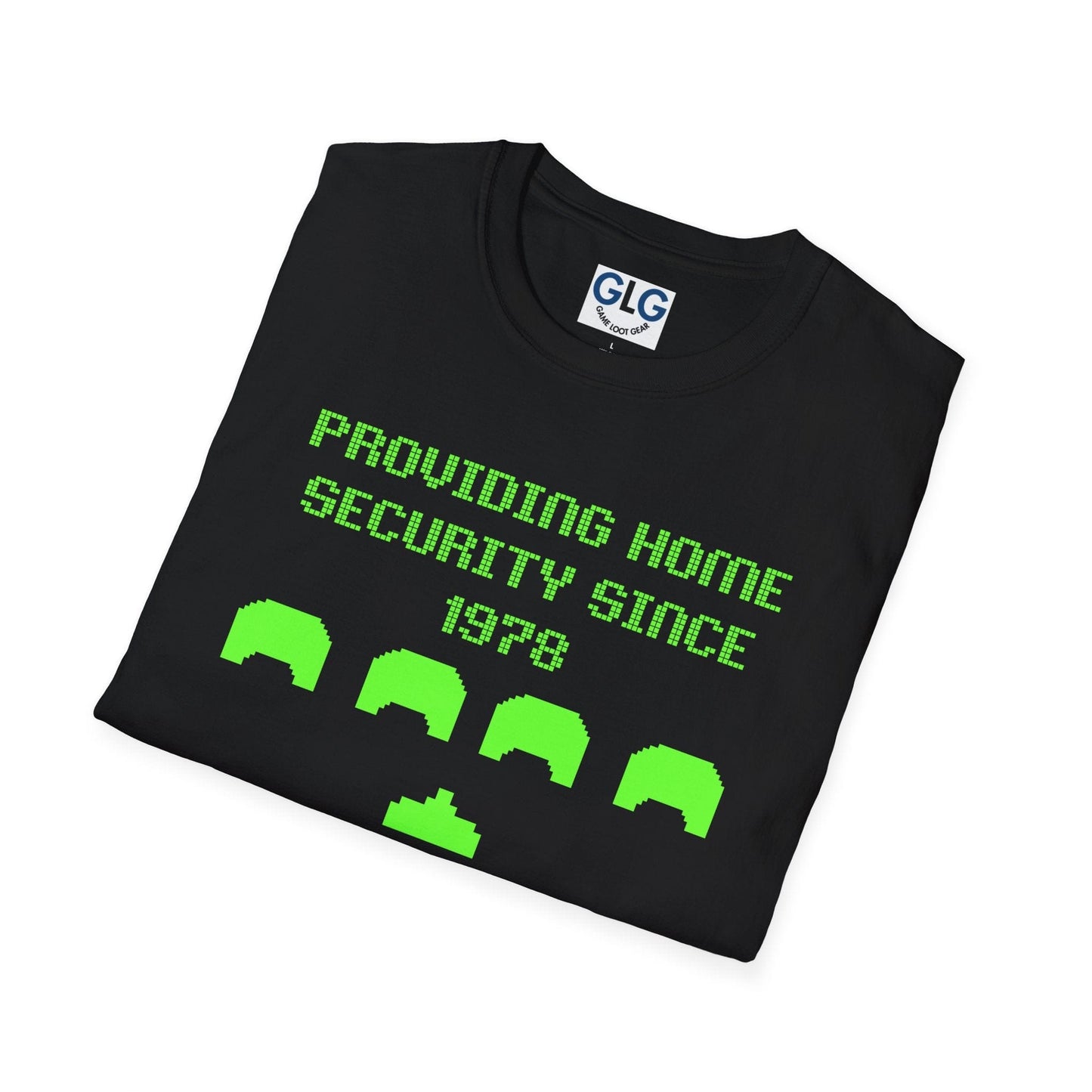 Space Invader Home Security T-shirt
