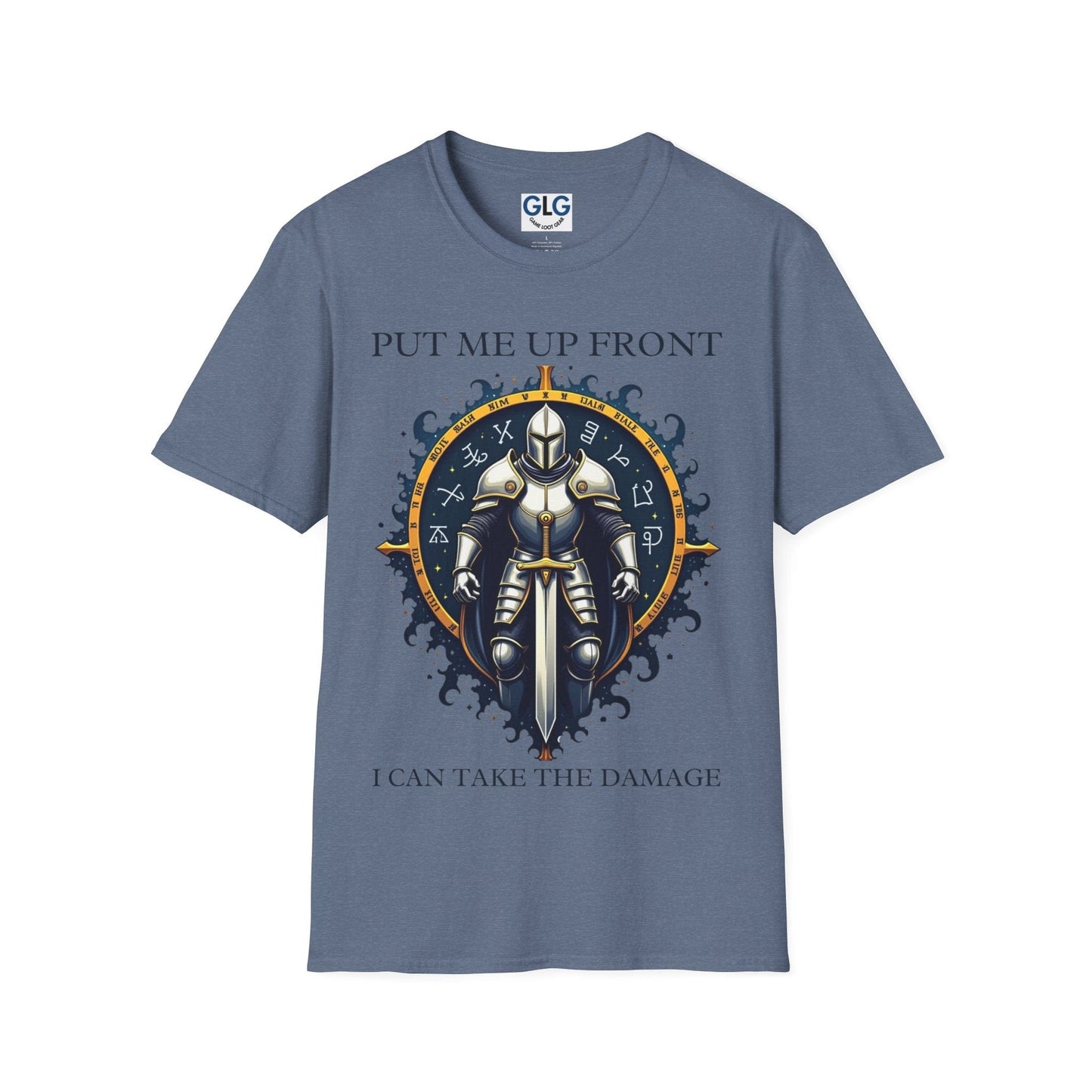 Put me up front, I can take the damage T-shirt