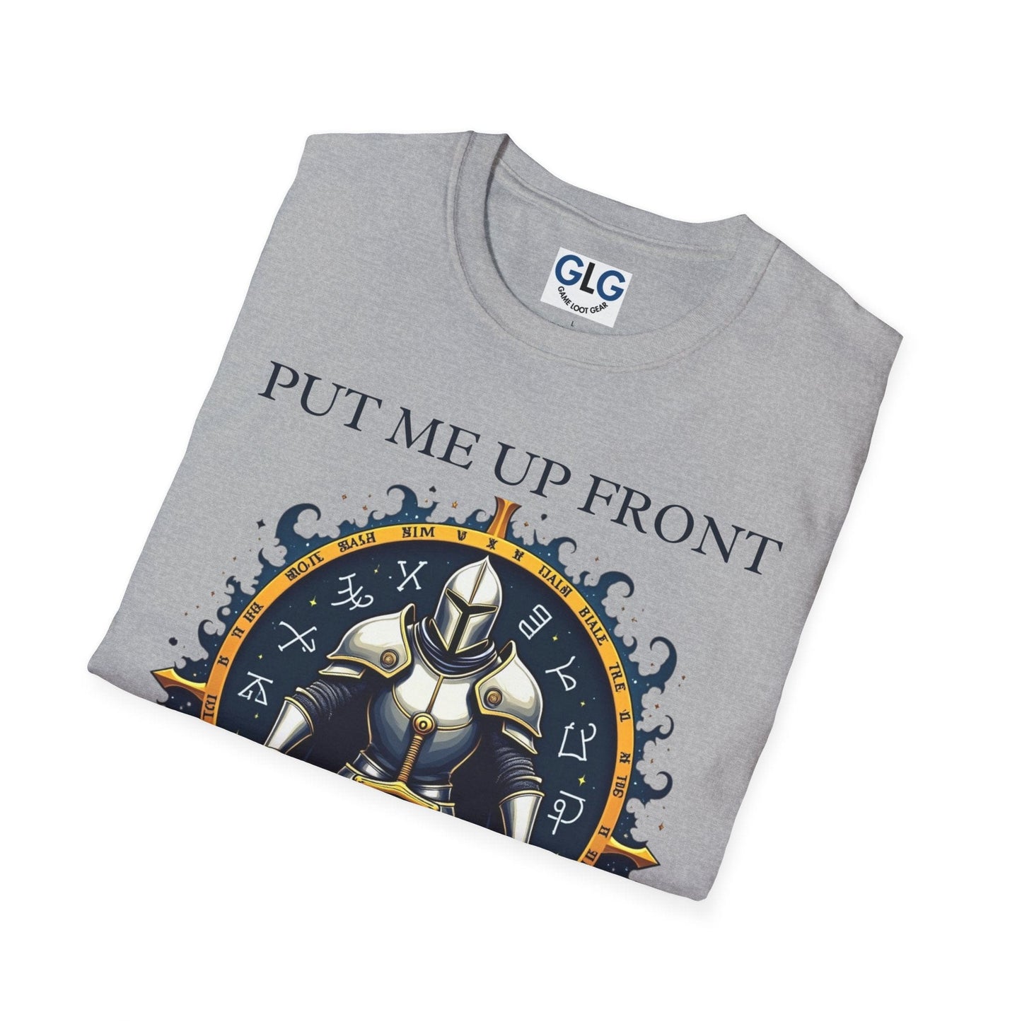 Put me up front, I can take the damage T-shirt